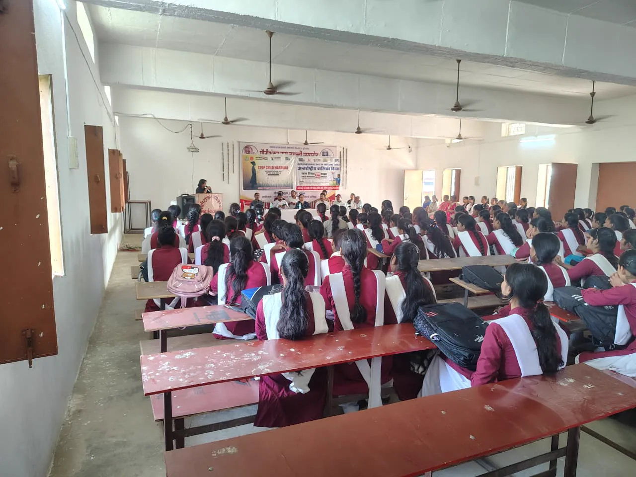 Stop child marriage awareness programme